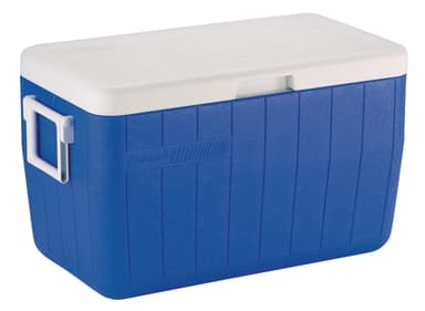 Coleman Chiller 48qt Insulated Portable Cooler with Ice Retention & Heavy-Duty Handles, Made in USA
