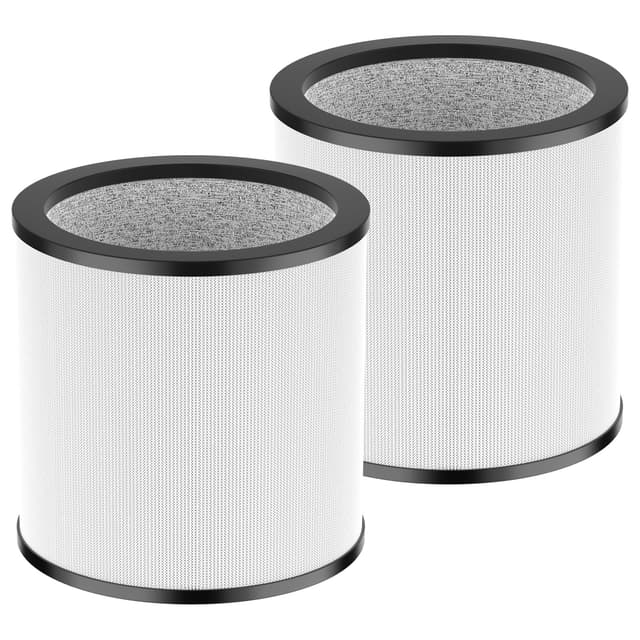 Upgraded TP01 Filter HEPA Replacement Filter Compatible with Dyson Tower Purifier Pure Cool Link TP01, TP02, TP03, AM11, BP01 Models, Compare to Part # 968126-03, 2 Pack