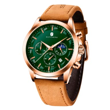 BENYAR Watch for Men Chronograph Waterproof Men's Wrist Watches Business Work Casual Watch Elegant Gifts for Men