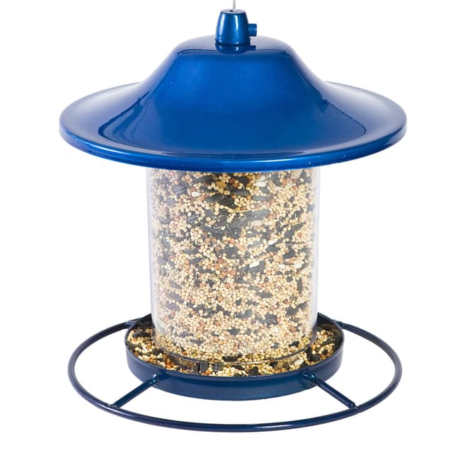 Perky-Pet 312B Blue Sparkle Panorama Bird Feeder