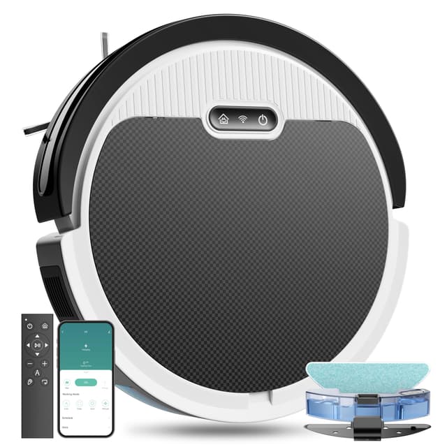 Kipvvo V3 Robot Vacuum (Black-2)