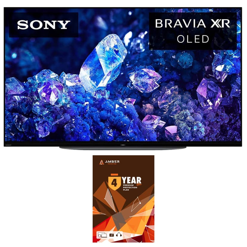 Sony XR42A90K 42 Inch 4K Bravia XR OLED High Definition Resolution Smart TV with 4 Year Amber Protection Plan (2022)
