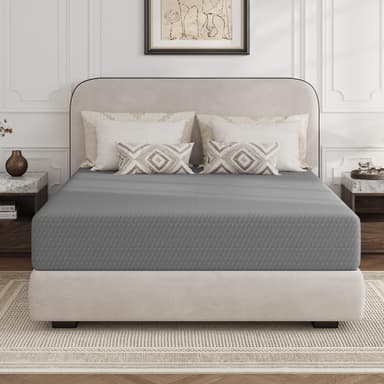 Novilla Queen Mattress 12 Inch, Queen Memory Foam Mattress for Cool Night Sleep & Pressure Relief, Thermally Balanced Foam Mattresses for Heat Dissipation, CertiPUR-US Certified Mattresses in a Box