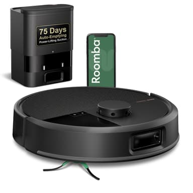 iRobot Roomba Plus 504 Vac Robot Vacuum with AutoEmpty Dock - Superior Power-Lifting Suction, Anti-Tangle Dual Rubber Brushes, Perfect for Pet Hair, Self-Empties for 75 Days, Avoids Obstacles, LiDAR