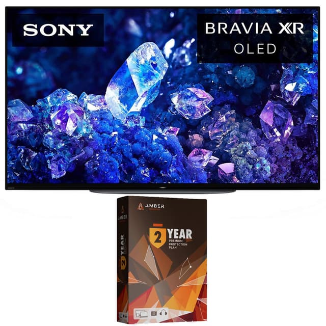 Sony XR48A90K 48 Inch 4K Bravia XR OLED High Definition Resolution Smart TV with 2 Year Amber Protection Plan (2022)