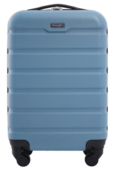 Wrangler Hardside Spinner Luggage, Blue Heaven, Carry-On 20-Inch