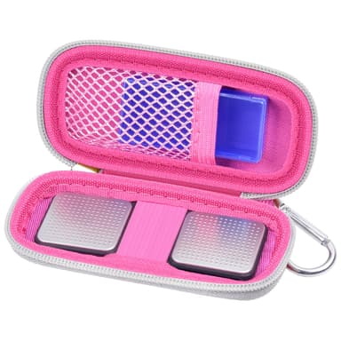 Heart Monitor Case Compatible with AliveCor Kardia Mobile ECG/for KardiaMobile 6L for Apple and Android Device - CASE ONLY (Rose Red)