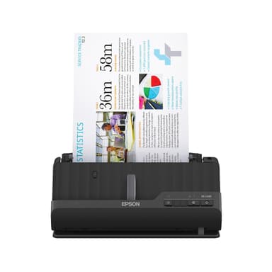 Epson Workforce ES-C220 Compact Desktop Document Scanner with 2-Sided Scanning and Auto Feeder (ADF) for PC as Well as Mac