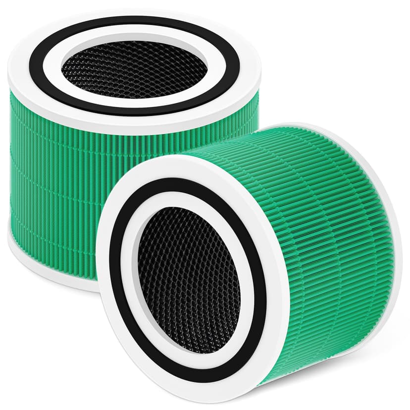 Core 300 Filter Replacement Fit for Levoit Core 300 Core 300-RF-TX (Green), 3-in-1 Filter