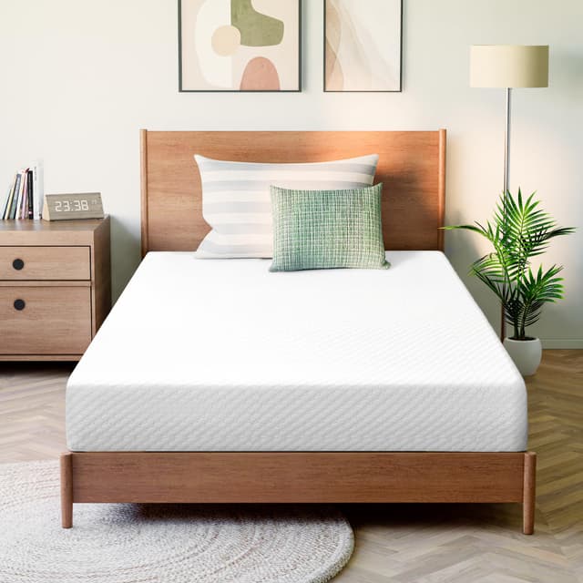 GAESTE 5 Inch Twin Cooling Gel Memory Foam Mattress Medium Firm Pressure Relief CertiPUR-US Certified Foam, Mattress in a Box Comfort & Supportive and Supportive No Fiberglass (Twin, 5 in)