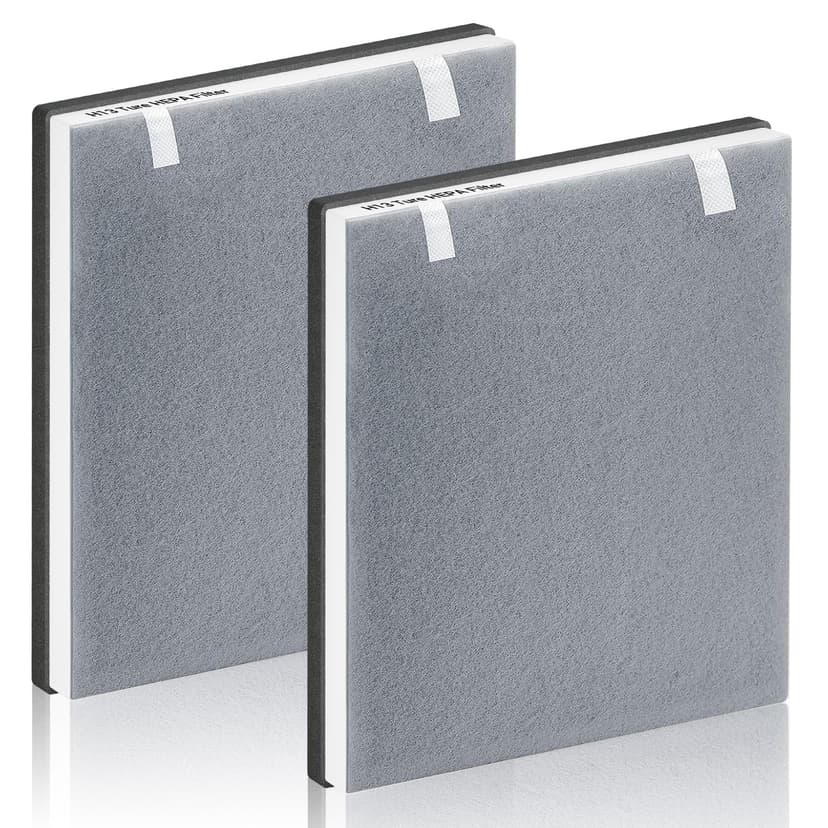 Vital 100 Replacement Filter for LEVOIT Air Purifier, 3-in-1 Pre, H13 High-Efficiency Activated Carbon Filtration System, Replace Part # Vital 100-RF, Pack of 2, By Improvedhand