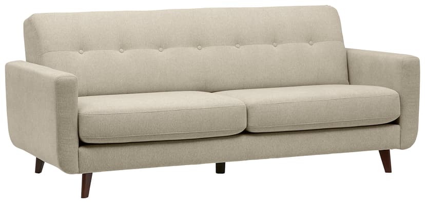 Amazon Brand – Rivet Sloane Mid-Century Modern Sofa Couch, 79.9"W, Shell