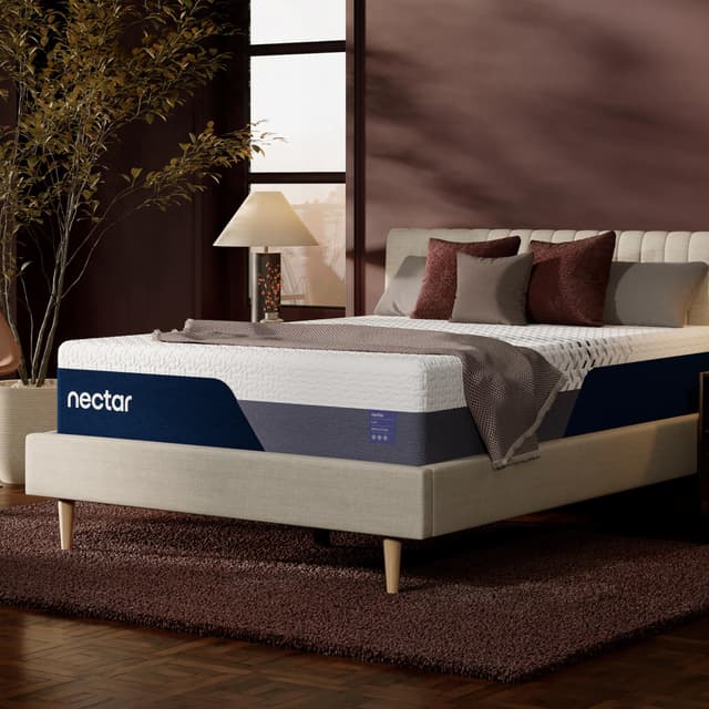 Nectar Luxe 14” King Mattress - Medium Firm - Contouring Memory Foam - Cooling Upgrade - Back Pain Relief - Responsive Support - Mattress in a Box - 365-Night Trial & Forever Warranty