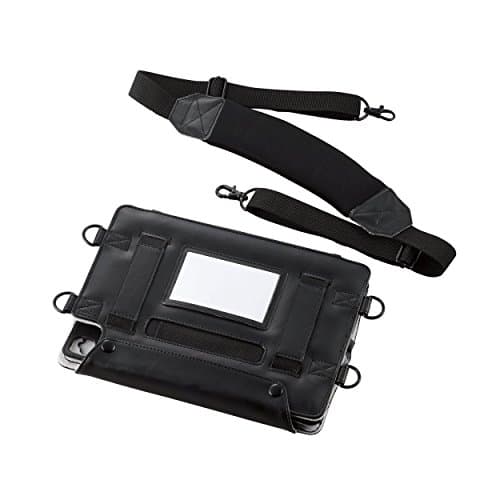 erekomu iPad Pro sohutoreza-ke-su Shoulder Belt with Stand Function Black TB – a16lcssbk
