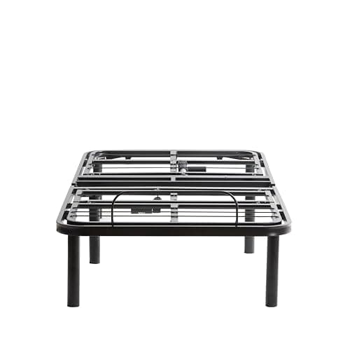 Nestl Adjustable Metal Bed Base, Wireless Remote, Twin XL Size, 38" W x 80" L x 15" H, Motorized Head and Foot Incline, Easy Assembly