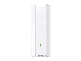 TP-Link Long Range Outdoor Access Point | WiFi Extender Outdoor Universal Compatible | WiFi 6 AX1800 Dual Band | IP68 Weatherproof | Seamless Roaming | Omada Remote Managed (EAP610-Outdoor)