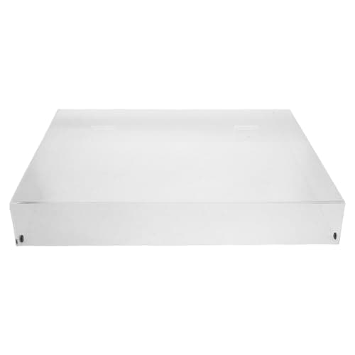WESIEVYA Acrylic Clear Turntable Dust Cover Compatible for LP120 Turntable - Household Record Player Dust Protector Hood Lid