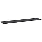 KGHFDVB Replacement Shelf Boards Gray 4 Pack, 39.4 Inch Bookshelf Panels Engineered Wood, Easy Clean Storage Shelf Boards for Additional Space