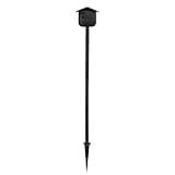 HOLACA Camera Ground Stake Mount and Weatherproof Silicone Skin for Blink Outdoor 4 Security Camera/Blink Outdoor 2K+ (2025 model), Spike Pole Mount, Black