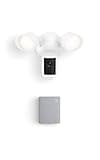 Ring Floodlight Cam, Wired (newest model), White with Chime (3rd Gen)