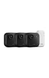 Blink Outdoor 2K+ (newest model) with 1-Year Plus plan — 2K video resolution, Color Vision in low light, and noise cancellation. Sync Module included — 3 camera system (Black)