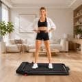 3 in 1 Walking Pad with Incline & Vibration Plate Under Desk Treadmill 300lbs