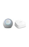 Amazon Echo Dot Max (newest model) Alexa Speaker with 3x Bass, Glacier White + eero 7 Wi-Fi 7 Router 2.5 Gbps 2,000 sq. ft. Coverage Bundle