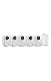 Blink Outdoor 2K+ and Mini 2K+ (newest model) — Wireless and plug-in 2K resolution smart security cameras, Sync Module Core included — 6 Cameras (White)