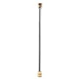 16 Inch Pressure Washer Wand Extension Stainless Steel with M22 and 1/4 Inch Quick Connect 4000 PSI Max Working Pressure Silver Gold for Gas Power Washers and for surface Cleaning