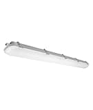 JCE 4FT LED Vapor Tight Light 25W/30W/35W/40W/50W,3500K-6500K CCT Selectable 6250LM IP65 Waterproof Vapor Proof Fixture