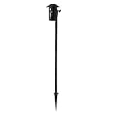 HOLACA Spike Pole Mount Ground Stake and Weatherproof Silicone Skin for R-ing Outdoor Cam Plus Battery 2K Security Camera, Suitable for Stake into Soft Ground