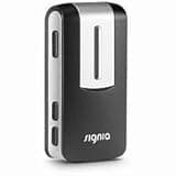 Streamline Mic Compatible with Signia Hearing Aids, Bluetooth Remote Microphone, Hands-Free Calls, Wireless Stereo Streaming, Black