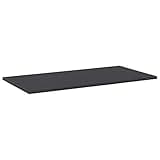 KGHFDVB Gray Bookshelf Boards 8 Pack 31.5 Inch Replacement Shelf Panels Engineered Wood Storage Shelves for Additional Space