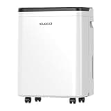 ELECCI 5500 Sq. Ft Large Dehumidifier for Basement, 80 Pint Dehumidifiers with Drain Hose for Home and Bathroom, Quiet Sleep Mode Air Dehumidifier for Bedroom, Portable Dehumidifier for RV, Garage
