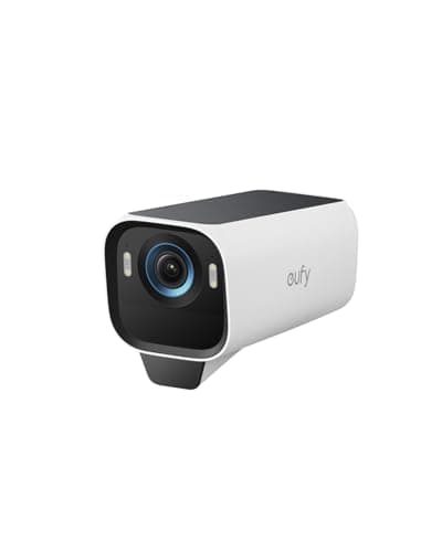 eufy Security eufyCam S3 Pro Add-on Cam, Solar Camera Outdoor Wireless, MaxColor Night Vision, 4K Security Camera with Solar Panel, Face Recognition AI, Built-in 16GB, No Monthly Fee