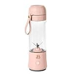 LUGBAR Beautiful Portable to-Go Blender 2.0, 70 W, 16 oz Drew Barrymore (Rose)