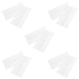 UKCOCO 10pcs Fire Alarm Glass Switch Cover, Replacement Break Glass for Emergency Device, Rectangle Shape, Universal Compatibility, Enhanced Safety, Suitable for Home and Public Spaces