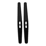 GALPADA 2pcs Adjustable Monitor Riser Stand Base for Tv and Computer with Aluminum Alloy Construction and Easy Installation, Portable Design for Home and Office Use