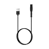 LISI 5V USB Charger Cord Fit for Compatible with Philips Compatible with Norelco OneBlade QP2724 QP2834 QP1424 QP1324 QP1924 QP4631 Hybrid Electric Shaver(1 pc)