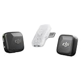 DJI Mic Mini (2 TX + 1 Mobile RX), Wireless Lavalier Microphone for iPhone 17/16/15 & Android/PC/Tablet, Plug-and-Play, 300m Transmission, Ultralight, Active Noise Cancelling, YouTube, Vlog, Streaming