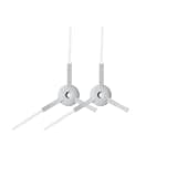 FLSBMVORA Robot Vacuum Cleaner Accessories ,Compatible for MIJIA, G1 MJSTG1 , Robotic Vacuum Cleaner Spare Parts Accessories Replacement Main Brush(2 Side Brush)