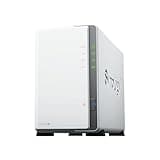 TFGAJKKKKK Synology DS223j 2-Bay Disk Station NAS (Realtek RTD1619B 4-Core 1.7 GHz 1GB DDR4 RAM, 1xRJ-45 1GbE LAN Port) with 8TB Bundle and 2X 4TB Seagate IronWolf Drives (Seagate IronWolf 8TB)