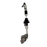 Wsymxuo Distant Hat Holder Adjustable Auxiliary Hat Retainer Bracket Clutch Black and Silver Music Hardware