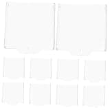Healeved 10pcs Fire Alarm Switch Protective Cover Safety Guard for Industrial and Home Use Preventing Accidental Activation
