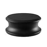 Vinyl Record Weight Stabilizer, 303g Aluminum LP Turntable Clamp with Protective Rubber Pad, Reduce Vibration & Improve Sound Quality, Universal Compatibility for Vinyl Lovers