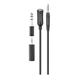 INSIGNIA 12 ft Headphone Extension Cable, 3.5mm AUX Stereo Audio Extension Cord for Headphones, Speakers, Smartphones, Tablets & PCs