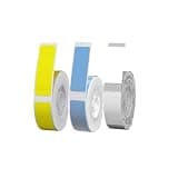 BGGJJ Thermal Label Paper Rolls 3 Rolls D30 Q30 12x40mm Gap Compatible with P12 P15 Printer(Set-C)