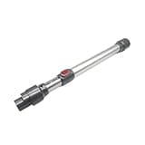 Telescopic Rod Extension Tube ,Compatible for Dyson V7 V8 V10 V11 V15 Handheld Vacuum Cleaner Tool Accessories Spare Parts(Silvery)