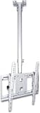 Multifunction Ceiling TV Mount Bracket, Adjustable Tilt Swivel TV Bracket, Fits 32-55inch LED Screen Display