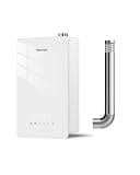 VancEpic Propane Tankless Water Heater Indoor - Max 4.8 GPM 110,000 BTU, on Demand Instant Hot Water Heater with LED Display, 3-5 Point Use for Family, Silent operation, Child lock design